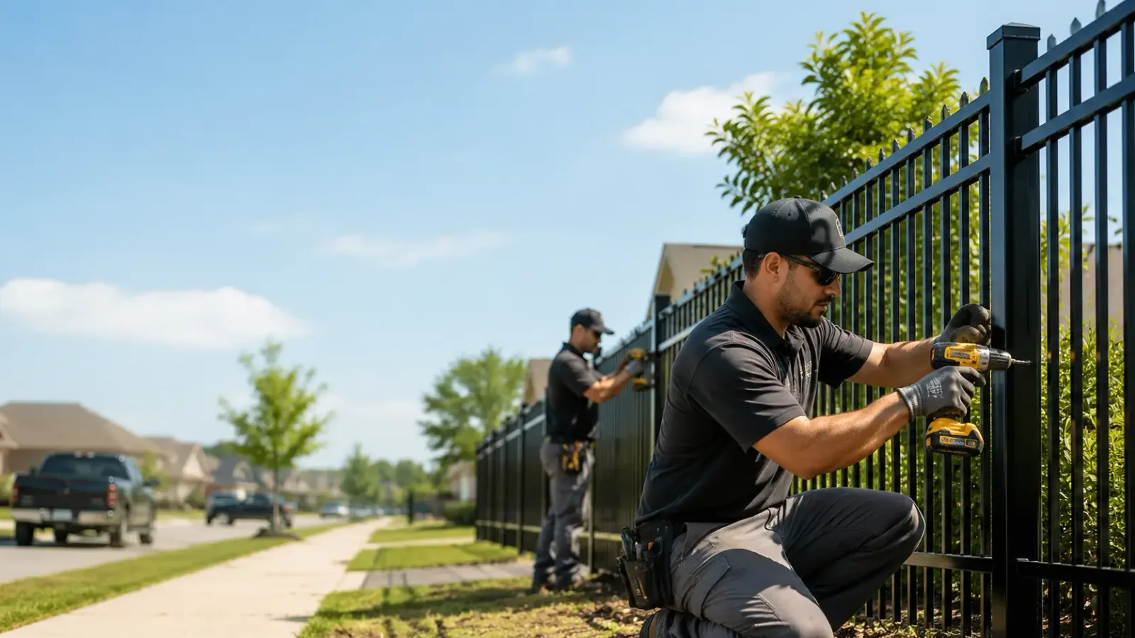Metal Fence Installation in Chaplin, KY